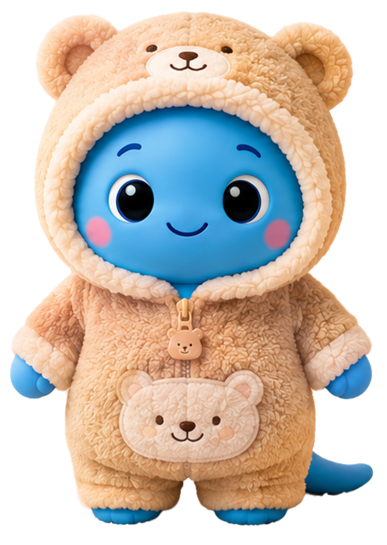 Azulín Dreamy Bear, diseño destacado de Special Edition